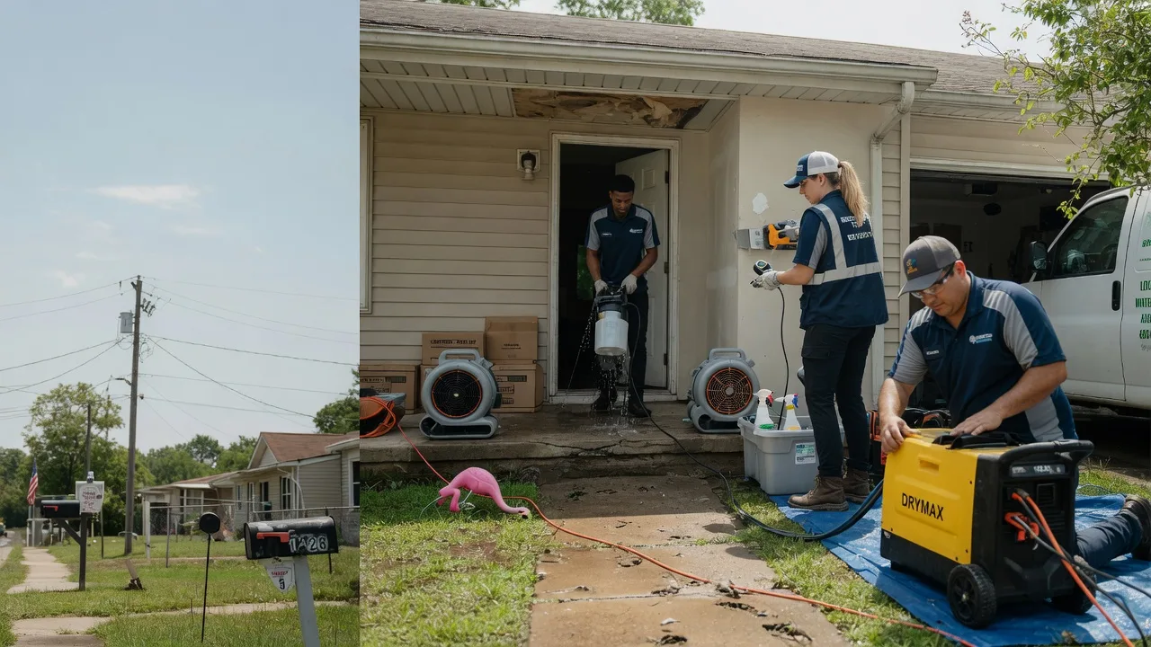 Storm Damage Water Removal in Lynchburg, TN near me